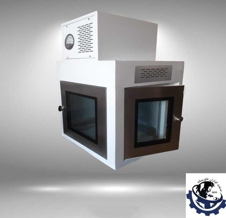 پاس باکس دینامیکی(Dynamic) 3 در اتاق های تمیز (Clean Rooms) پس باکس (Pass Box) برای جا به جایی موادمیان دو فضا که عموماً اختلاف کلاس دارند استفاده می شود. - پس باکس 11 پس باکس 11